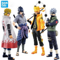 20Cm  Naruto Anime Figure Shippuden Uchiha Sasuke Hatake Kakashi Namikaze Minato Action Figure Collection Model Toys Gifts