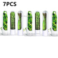 1/2/3/8PCS White Herb Saver Storage Container Fresh Herb Keeper Vanilla Vegetables Fresh Preservation Bottle for Refrigerator