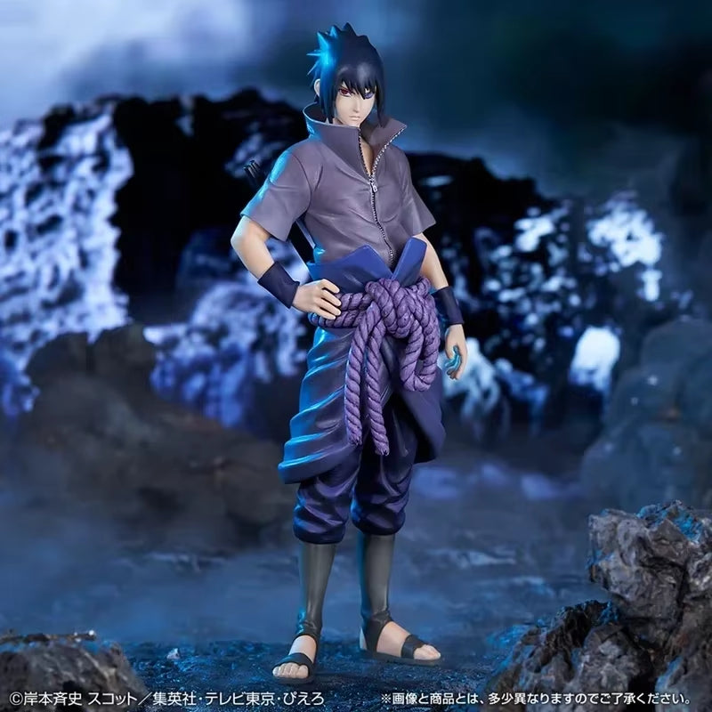 20Cm  Naruto Anime Figure Shippuden Uchiha Sasuke Hatake Kakashi Namikaze Minato Action Figure Collection Model Toys Gifts