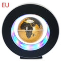 Magnetic Levitation Ball LED Rotating Earth Floating Light O/C Shaped Bedside Lamp Novel Birthday Gift