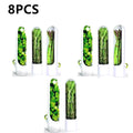 1/2/3/8PCS White Herb Saver Storage Container Fresh Herb Keeper Vanilla Vegetables Fresh Preservation Bottle for Refrigerator